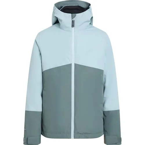 McKINLEY Kinder Doppeljacke Allalin 3:1 III G - Vielseitige Outdoor Doppeljacke mit AQUAMAX-Technologie für optimalen Wetterschutz. Die 2-in-1 Jacke kombiniert eine wetterfeste Außenjacke mit einer warmen Innenjacke – ideal für alle Wetterlagen und Aktivitäten im Freien.