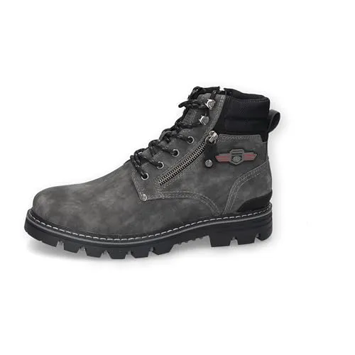 Dockers by Gerli Herren Combat Boots - Wanderschuhe mit robustem Design, ideal für Übergangszeiten und bequem durch die flache Sohle.