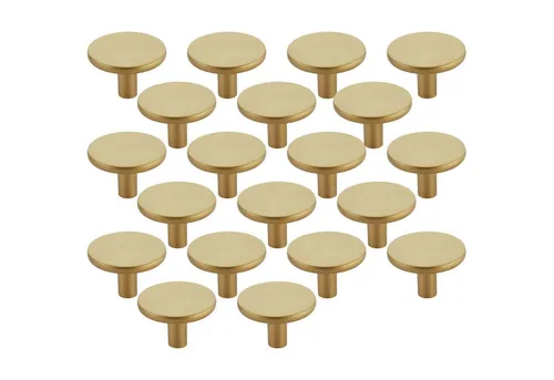 SO-TECH® Möbelknopf Schubladenknopf SW169 Ø 40mm in gold von SO-TECH