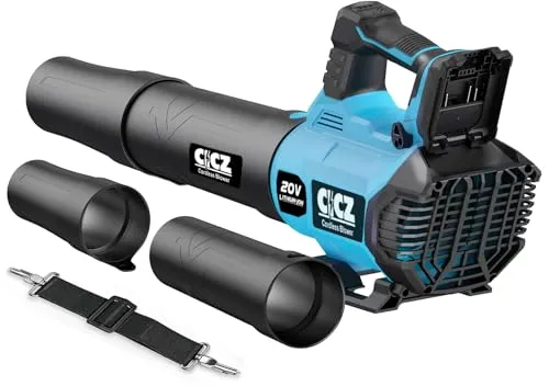 Akku-Laubbläser für Makita 18V Akku (ohne Akku/Ladegerät),3-Gang | Kabelloser Elektrischer Laubbläser Akku,Volumenstrom von 650 m³/h, Luftgeschwindigkeit 257 km für Garten,Staub & Schneedecke