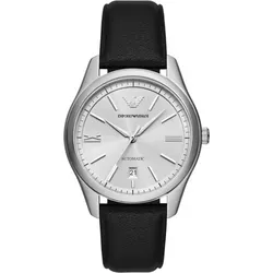 Emporio Armani Herren Analog Automatik Uhr AR60077 - Elegante Armbanduhr mit 41-mm-Gehäuse, 3-Zeiger-Automatikwerk und wasserdicht bis 50m – ideal für stilbewusste Männer.