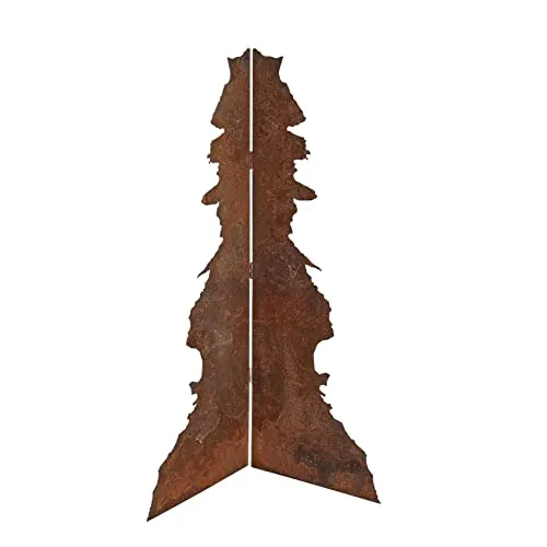 ESTEXO Edelrost Ecksäule 113 cm – Stilvolle Gartendeko - Die ESTEXO Edelrost Ecksäule ist aus hochwertigem Stahl gefertigt und setzt Akzente in jedem Garten oder Vorgarten. Ihre einzigartige Rost-Patina entwickelt sich im Laufe der Zeit und macht jede Säule zu einem individuellen Kunstwerk.