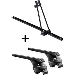 Fahrradträger ORION + Relingträger Quick für VW T-Cross (5 Türer)