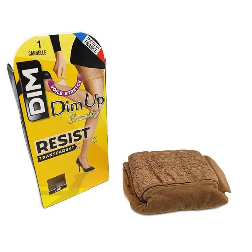 DimUp Halterlose Strümpfe Beauty Resist 20D Damen Beige
