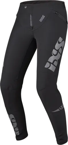 iXS Kinder Downhill Hose Trigger, Schwarz, S - Hochwertige Downhill Hose für Kinder, gefertigt aus recyceltem Polyester mit X-Stretch für optimalen Komfort und Passform. Ideal für aufregende Radtouren und Abenteuer im Gelände.