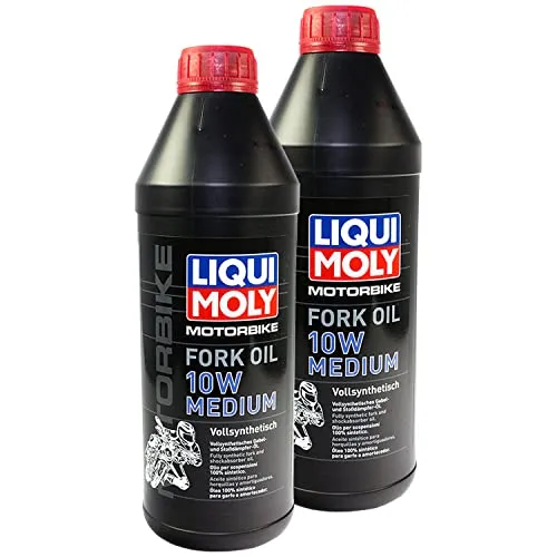 Gabelöl Gabel Öl LIQUI MOLY Motorbike 10W medium 2 X 1 Liter
