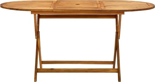 Gartentisch Klappbar Esstisch aus Akazienholz