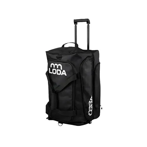 LODA Trolley (75L) - Multifunktionale Sporttasche mit Rollen & Rucksackfunktion - Optimal organisiert mit unterteilbarem Hauptfach und integrierten Fächern. Leichtlaufende Rollen und Teleskopgriff für mühelosen Transport. Versteckte Rucksackfunktion für mehr Flexibilität und Komfort beim Training oder Reisen.
