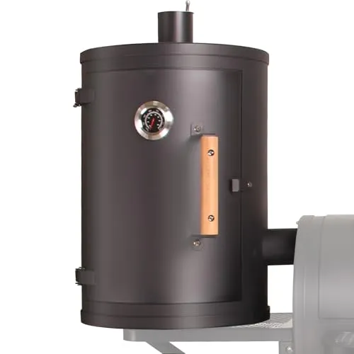 TAINO Smoker Vertikal-Box, 3,5mm Wandstärke - Erweiterung für TAINO YUMA Smoker, 3,5mm Wandstärke für optimale Temperaturhaltung und Profi-Qualität. Ideal für vielfältige Räuchermöglichkeiten!