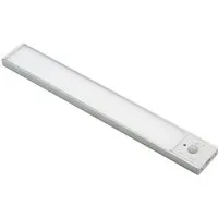 LUXULA LED Unterbauleuchte Akku CCT Warm -Kaltweiß Dimmbar Magnetische Schrankleuchte mit Bewegungsmelder Kabellos Küchenleiste Silber 30cm USB-C