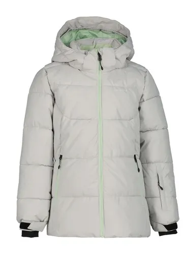 ICEPEAK Kinder Jacke LORIS JR - Hochwertige Kinderjacke für aktive Mädchen, mit verstellbarer Kapuze und atmungsaktiven Materialien. Ideal für Outdoor-Abenteuer bei jedem Wetter, PFC-frei und mit exzellenter Wärmeisolierung.