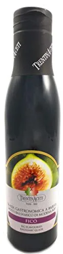 Feigen Balsamico - Balsamico Creme mit Feigen Aroma aus Italien - TrentinAcetia - 300 ml - Aceto Balsamico Di Modena IGP - Fico - Balsamicocreme