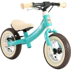 Bikestar Kinderlaufrad 10 Zoll - türkis/beige - Kinderfahrzeuge - Ideal für kleine Entdecker ab 2 Jahren mit höhenverstellbarem Sattel und Sicherheitslenkergriffen für mehr Komfort und Sicherheit.