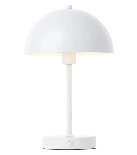 mokebo® LED Tischlampe 'Der Leuchtturm' - kabellos & dimmbar - Kabelos & flexibel! Die Akku Tischleuchte im stylishen Flowerpot Design bietet 3 Helligkeitsstufen und 10 Stunden warmweißes Licht. Ideal als Deko- oder Nachttischlampe für stimmungsvolles Ambiente.