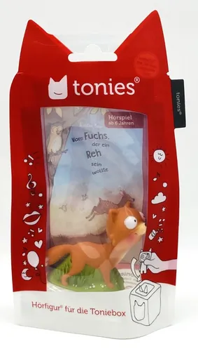 Tonie Vom Fuchs, der ein Reh sein wollte - Hörbuch & Hörspiel, bezaubernde Geschichte für Kinder, fördert Fantasie und Zuhören in deutscher Sprache