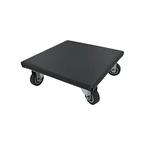 Transportroller 30x30cm für 150kg - Blumenroller Untersetzer Pflanzenroller Möbelroller - Gefäßroller mit einer Tragfähigkeit von bis zu 150 kg, ideal für Pflanzen und Möbel, sorgt für einfache Mobilität und schützt Ihre Böden.