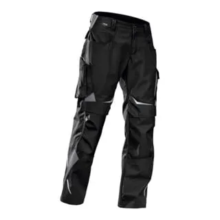 Kübler Arbeitshose Pulsschlag High PSA 2, Herren Bundhose, schwarz-anthrazit, Größe 50 - Bundhose für Herren mit ergonomischer Linienführung, elastischem Bundeinsatz und praktischen Taschen für optimale Bewegungsfreiheit und Sichtbarkeit bei der Arbeit.