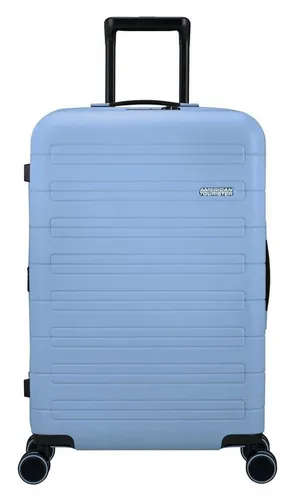 American Tourister Hartschalen-Trolley Novastream, 4 Rollen - Koffer mit 4 leisen Rollen und TSA-Zahlenschloss, ideal für sicheres und stylisches Reisen. Geräumiges Hauptfach mit Kompressionsriemen sorgt für Ordnung bei allen Abenteuern.