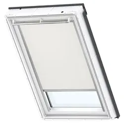 VELUX Original Dachfenster Verdunkelungsrollo C04, hellbeige - Seitenzug- & Springrollos, perfekter Lichtschutz mit OEKO-TEX zertifiziertem Material und einfacher Montage für VELUX Dachfenster.