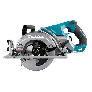 Makita Akku-Handkreissäge 40V RS001GZ - Bürstenloser Motor, automatische Drehzahlregelung und extreme Staub- und Wasserbeständigkeit für den Baustelleneinsatz