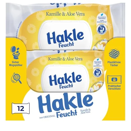 Hakle Feucht Kamille und Aloe Vera von Hakle