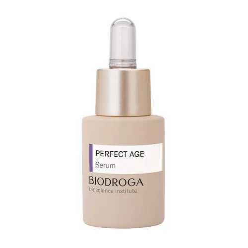 BIODROGA PERFECT AGE Serum 15 ml - Gesichtsserum für reife Haut mit biotechnologischen Anti-Aging-Wirkstoffen, stärkt die Haut und verbessert die Spannkraft für ein jugendliches Aussehen.