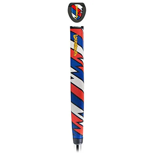 Loudmouth Captain Thunderbolt USA Jumbo Pistol Putter Golfgriffe