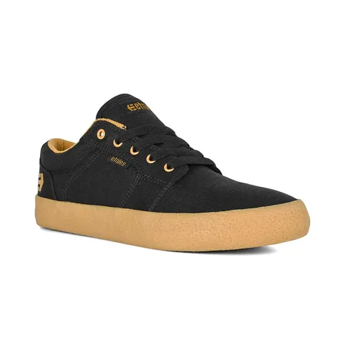 Etnies Lastkahn Ls Skateschuhe - Black Raw - Sneaker für Herren, vulkanisierte Konstruktion für optimale Flexibilität und Halt beim Skateboarding.
