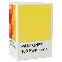 Pantone Postcards - 100 hochwertige Postkarten in verschiedenen kräftigen Pantone-Farben, ideal für Künstler und Designer. Perfekt zum Verschenken oder als Deko für Schreibtisch und Pinnwand.