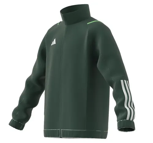 adidas Unisex Kinder Tracksuit Jacket Tiro23 C Prejky - Trainingsjacke aus 100% recyceltem Nylon, ideal für junge Sportler, mit durchgehendem Reißverschluss und Stehkragen für optimalen Tragekomfort.