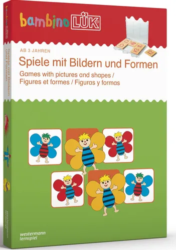 bambinoLÜK-Set: 3/4/5 Jahre Spiele mit Bildern und Formen (bambino (Taschenbuch)