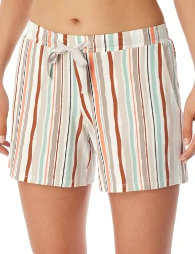 Schiesser Damen Schlafhose kurz Modal-Mix - Schlafanzughosen für Damen, mit Bindekordel und seitlichen Taschen, aus weichem, elastischem Single-Jersey für höchsten Komfort.