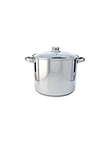 Beka 28 cm Edelstahl Suppentopf mit Deckel