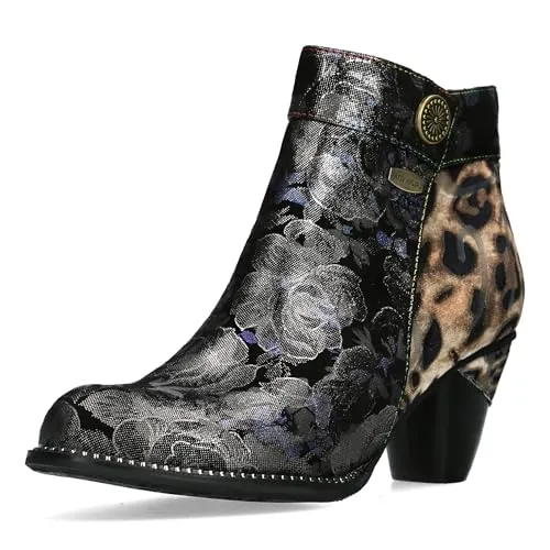 Laura Vita Alcizeeo 17 argent Stiefeletten in Braun in silber von Laura Vita