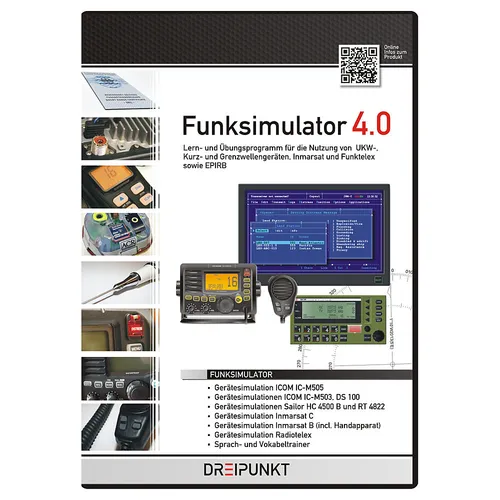 Funksimulator - SRC und LRC # Funk Simulator - ICOM M503 + DS100, M505, Inmarsat