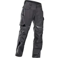 Kübler Pulsschlag Hose 2324 anthrazit/schwarz Größe 118 - Arbeitshose & Bundhose mit ergonomischer Linienführung für optimale Bewegungsfreiheit und praktischen Taschenlösungen, ideal für Handwerker und Bauprofis.