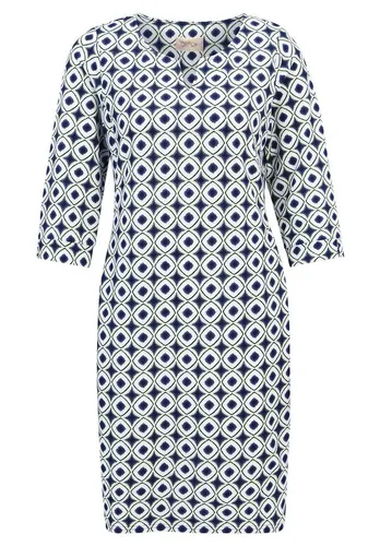 Cartoon Damen Casual-Kleid mit Muster 44, Mint/Dark Blue von Cartoon