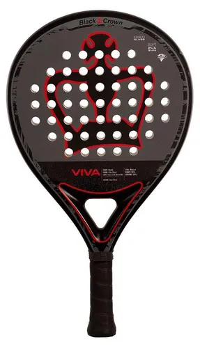 Black Crown Viva Padelschläger Schwarz 355-370 gr Schwarz 355-370 gr