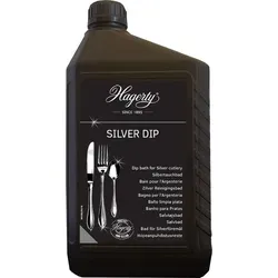 Hagerty Silver Dip 2 L - Silberbad für strahlenden Glanz - Metallreiniger für Silber und versilberte Oberflächen; reinigt schonend und erhält den Glanz oxidierter Silberwaren; Inhalt: 2 Liter für nachhaltige Pflege.