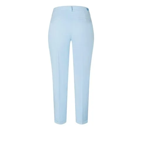 MAC Chino Turn Up Damen Hose Dusk Blue - Stylische Damenhose in Dusk Blue, aus hochwertigem Material für optimalen Tragekomfort. Ideal für den Alltag und vielseitig kombinierbar.