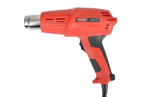 Hecht Heißluftgebläse 350 °C und 550 °C mit 2200 W, bis max. 550 °C, bis 500 l/min, 1,9m Kabel, 0,7 kg