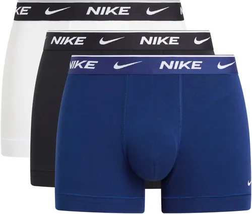 Nike Everyday Cotton Stretch Boxer Short 3er Pack - Herren Unterwäsche in Türkis - Herrenunterhosen aus atmungsaktivem Baumwoll-Elasthan-Mix, bieten hohen Komfort und Bewegungsfreiheit für den Alltag.