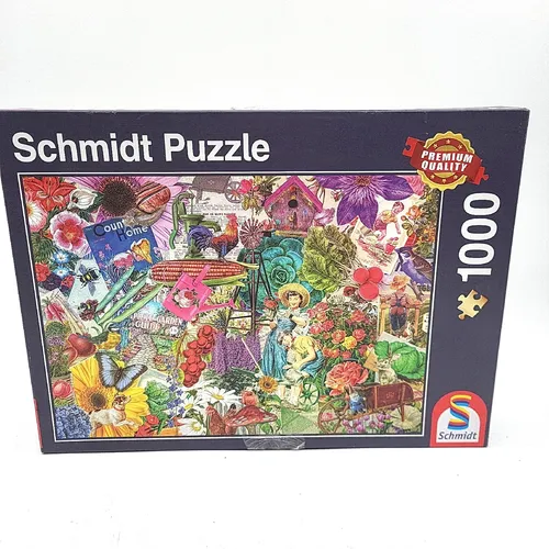 SCHMIDT Puzzle Fun Gartenarbeit 1000 Teile