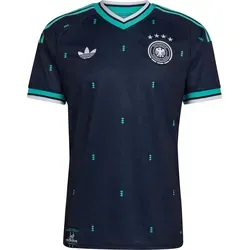 adidas Sportswear Fußballtrikot DFB A JSY CONAVY L (52/54) - Hochwertiges DFB Fußballtrikot in CONAVY mit 100% recyceltem Polyester. Ideal für Fans und Sportler, bietet es optimalen Tragekomfort und eine stylische Optik.