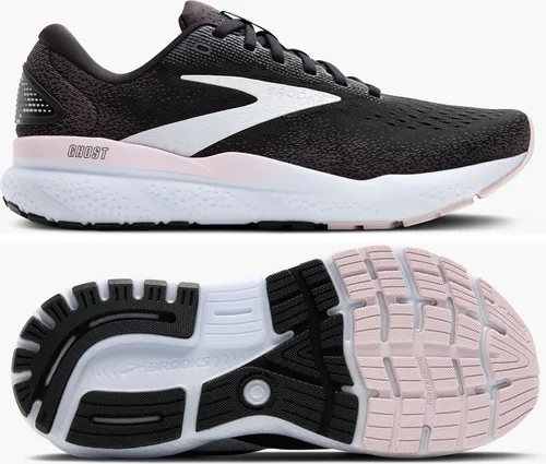 Brooks Damen Laufschuhe GHOST 16 38EU - Laufschuhe für Damen mit geschmeidigem, softem Laufgefühl – perfekt für tägliche Trainingsrunden und optimalen Komfort.