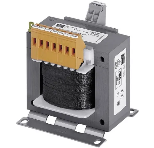 Block STU 130/2x115 Steuertransformator - Netzteilzubehör, einschaltstromarmer Trenntransformator mit Schraubanschluss-Klemmen für sichere und zuverlässige Stromversorgung.