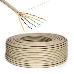 PremiumX 25m Telefonkabel 6x2x0,6mm J-Y(ST)Y Telefonleitung 12-Adern rund Fernmeldekabel Installationsleitung Verlegekabel