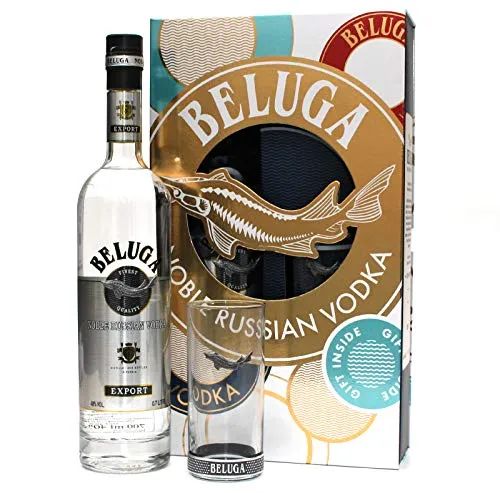 Geschenkset BELUGA Noble Russian Vodka mit Longdrink