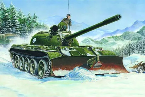 Trumpeter 750313 1/35 T-55 (1958) with BTU-55