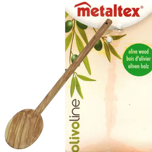 Kochlöffel Olivenholz 30cm Holz Löffel Besteck Küchenbesteck Rührlöffel 80602
